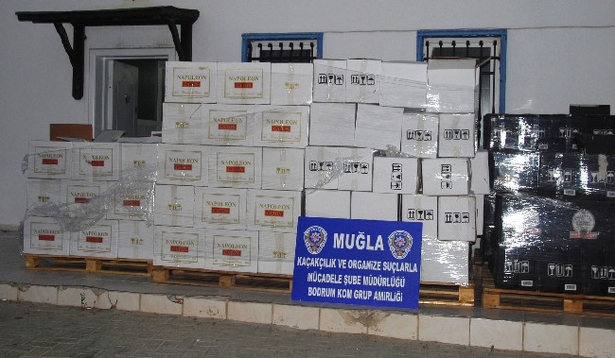 Bodrum\'da Kaçak İçki Operasyonu Yapıldı