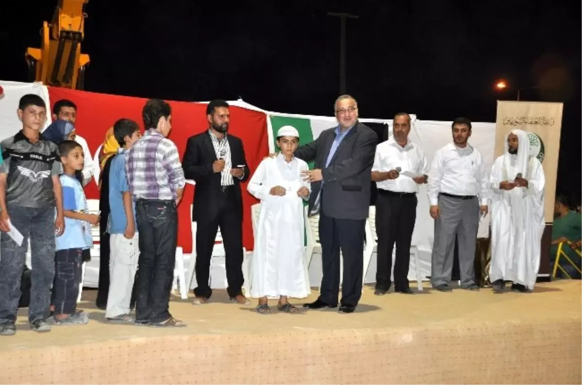 Çadır Kentler Arası Güzel Kuran Okuma Ödül Töreni Yapıldı