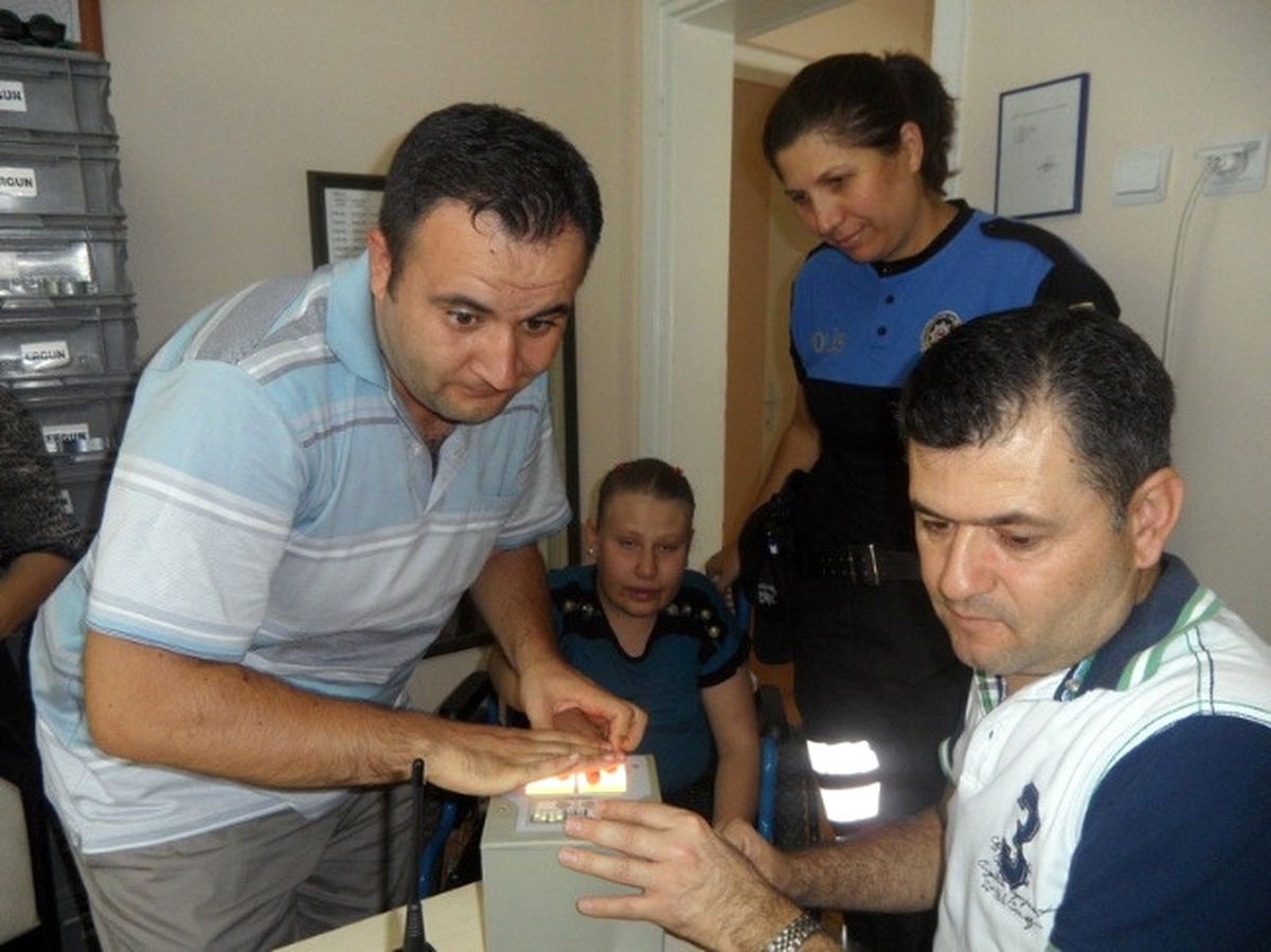 Engellilere Yönelik "Parmak İzi Projesi" Devam Ediyor