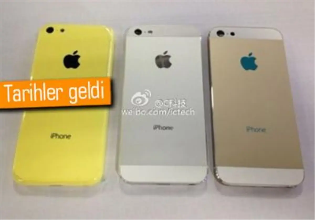 İphone 5s ve İphone 5c\'nin Muhtemel Çıkış Tarihi