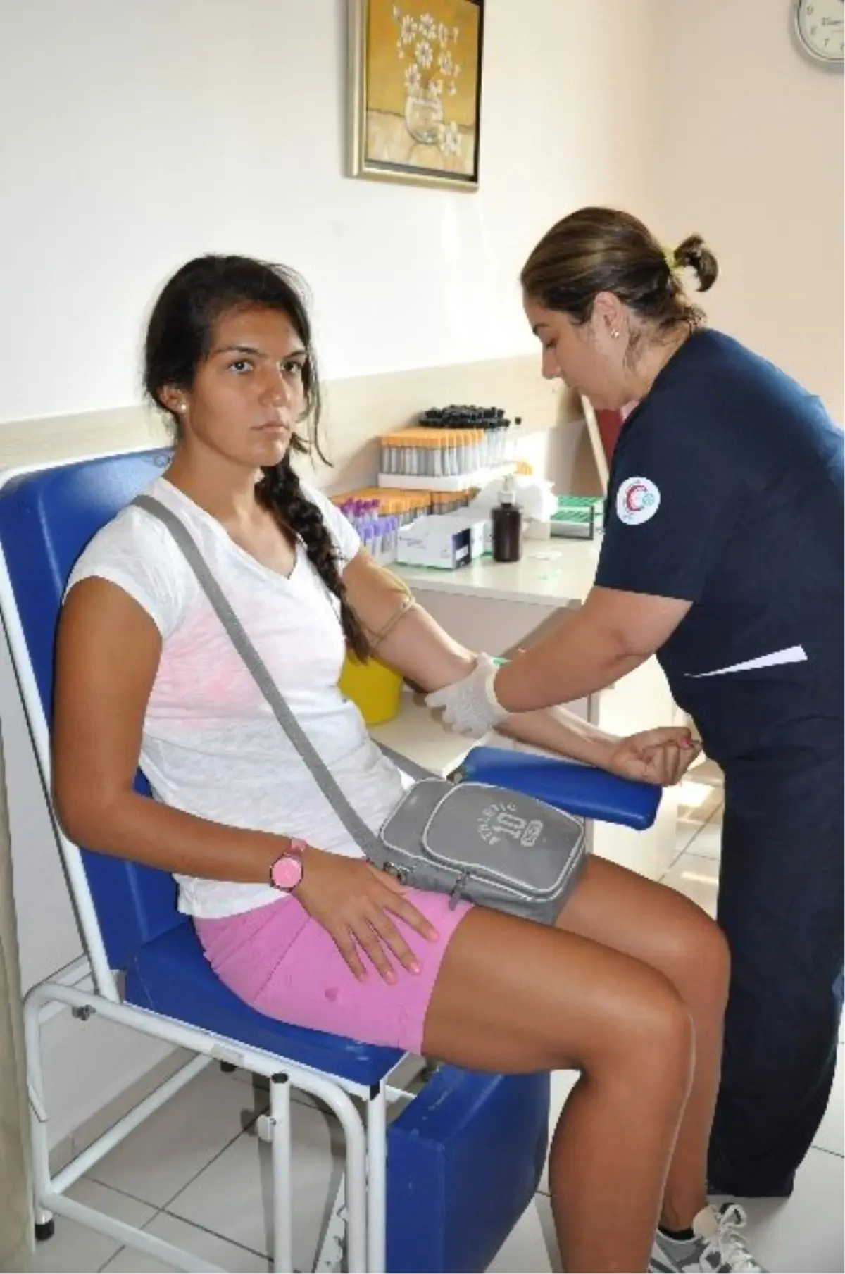 Kaskispor Bayan Basketbol Takımı Sağlık Kontrolünden Geçti