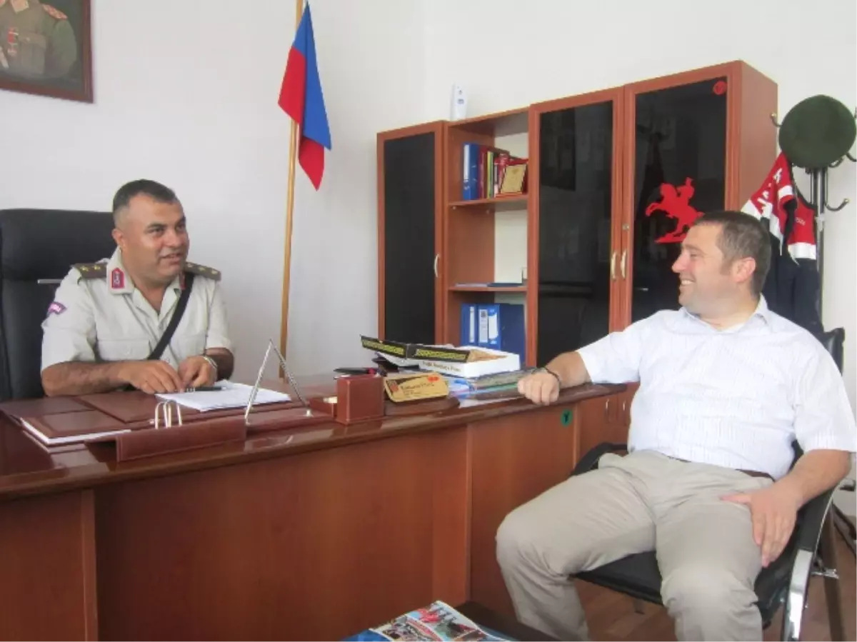 Köse'den Komutana Ziyaret