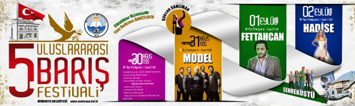 Mudanya Uluslararası Barış Festivali\'ne Hazırlanıyor