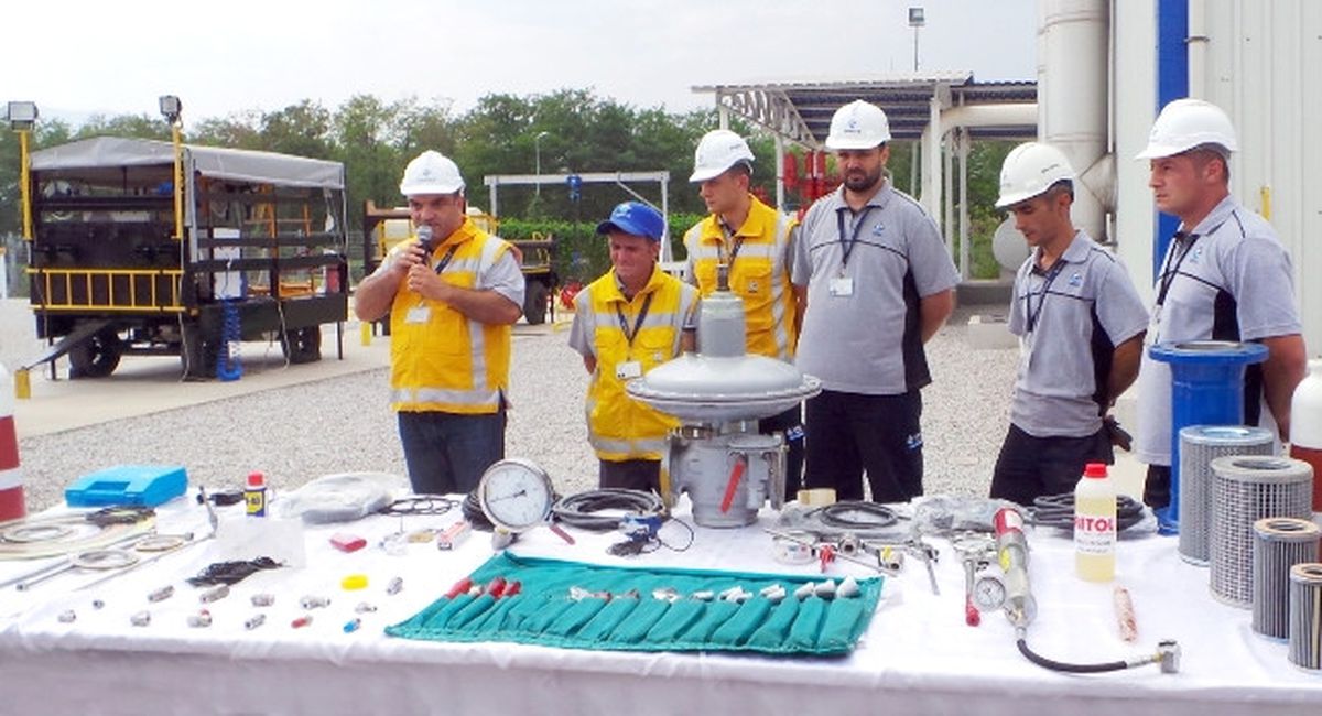 Samgaz Afet Tedbirleri Tatbikatı Yaptı