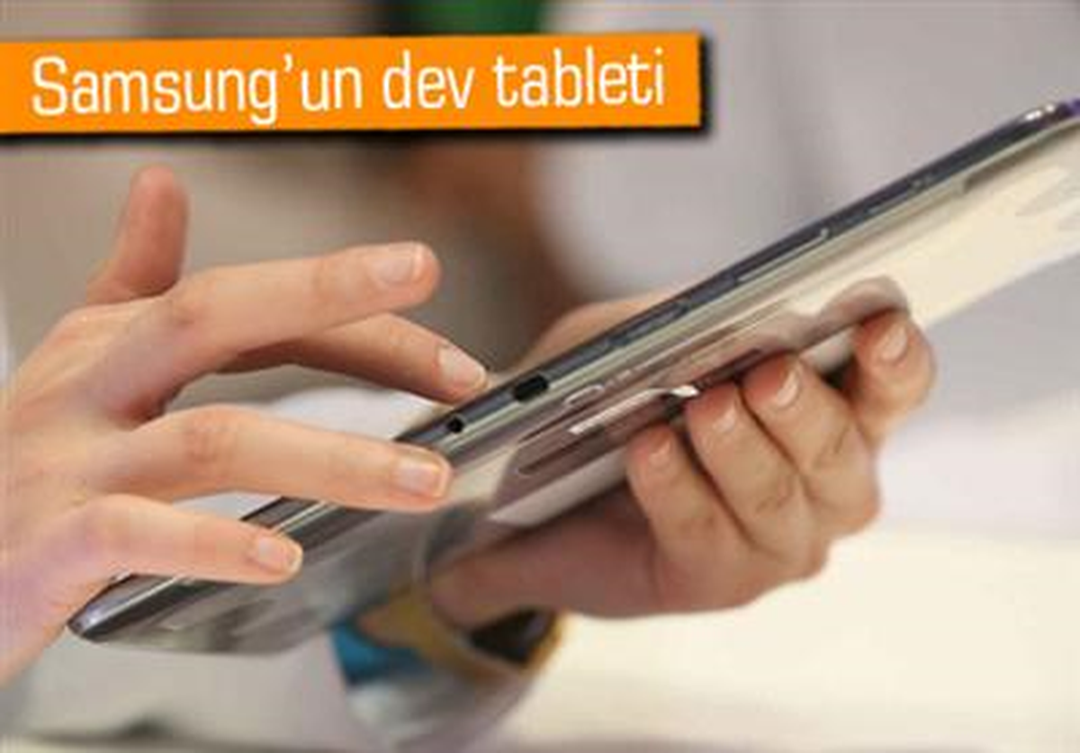 Samsung\'un 12 İnç\'lik Tableti Yolda