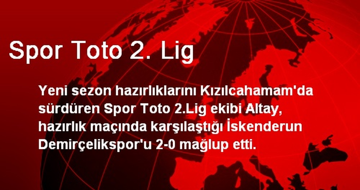 Spor Toto 2. Lig