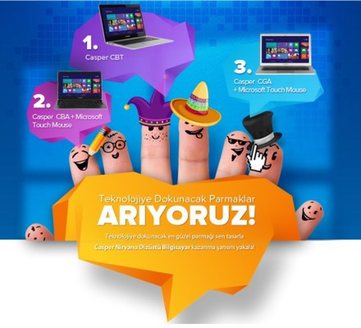 Teknolojiye Dokunan Parmaklar