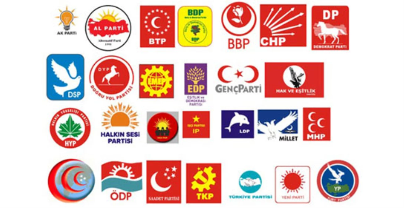 Türkiye\'de 75 Siyasi Parti Bulunuyor