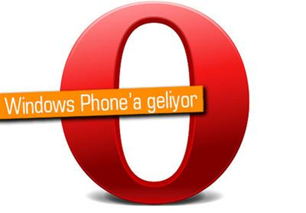 Windows Phone Platformuna Opera Mini Geliyor