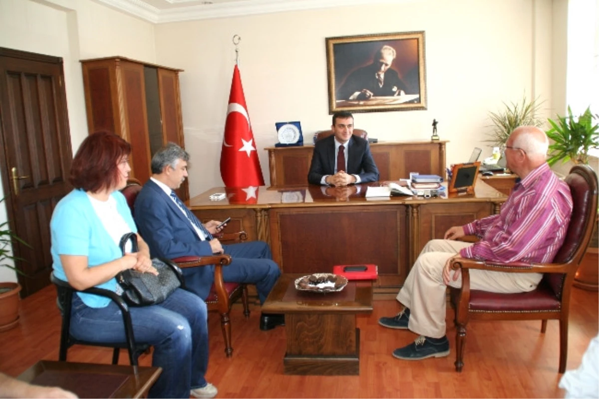 CHP Antalya ve Zonguldak Milletvekillerinden Devrek Kaymakamına Nezaket Ziyareti