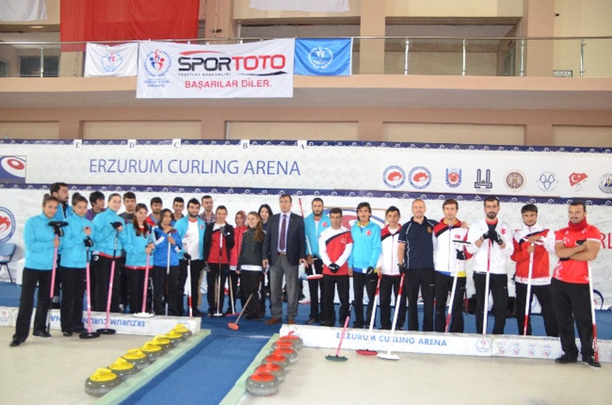 Çintimar Curling Milli Takımını Ziyaret Etti