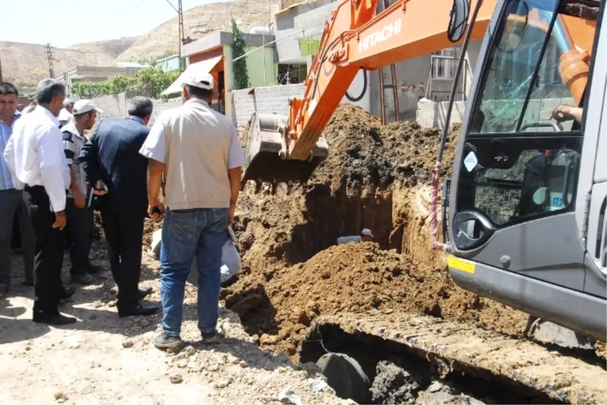 Cizre Belediyesi Alt Yapı Çalışmalarına Hız Verdi
