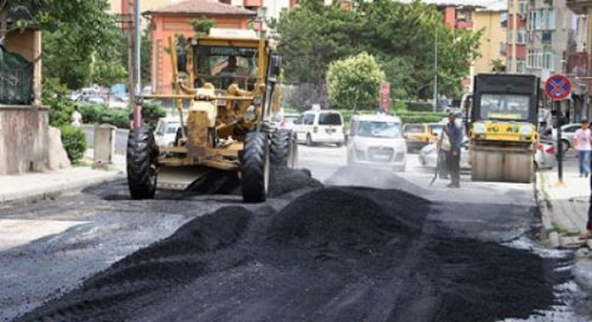 Elazığ Belediyesinden Asfalt Çalışmaları