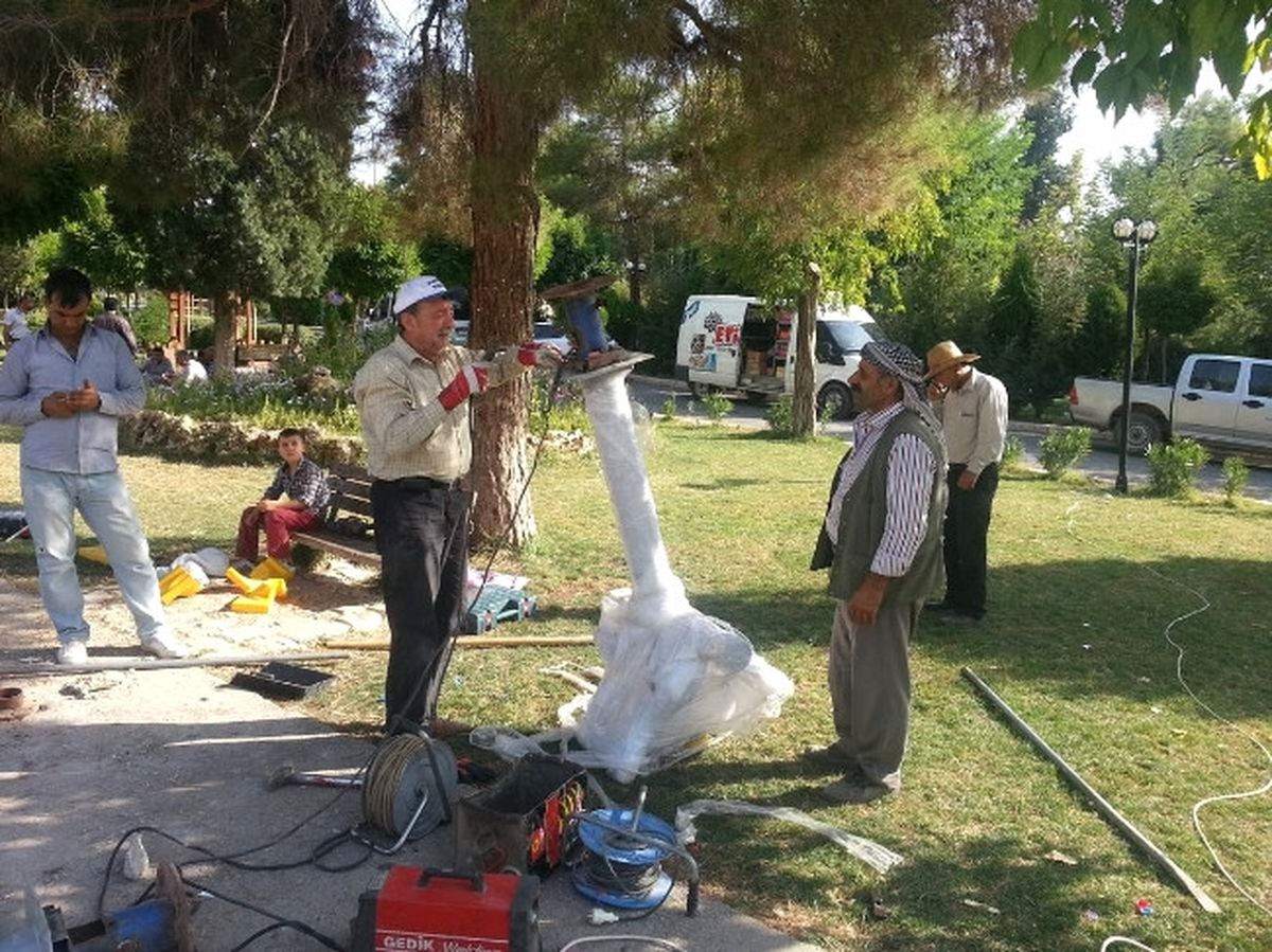 Engelliler İçin Parklara Kondisyon Aletleri Yerleştirildi