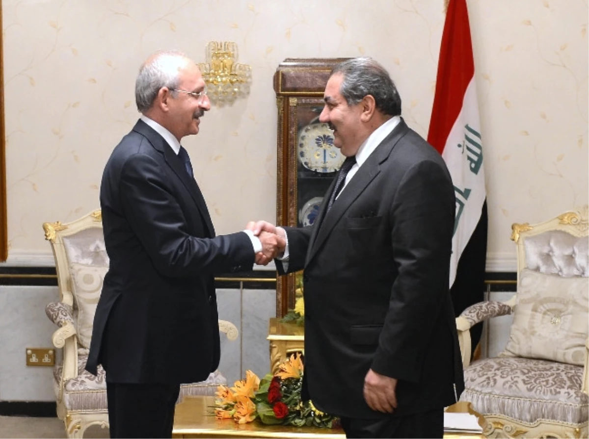 Kılıçdaroğlu, Irak Dışişleri Bakanı Zebari ile Bir Araya Geldi