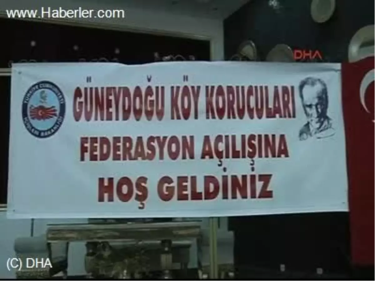 Köy Korucuları, Federasyon Çatısı Altında Örgütlendi