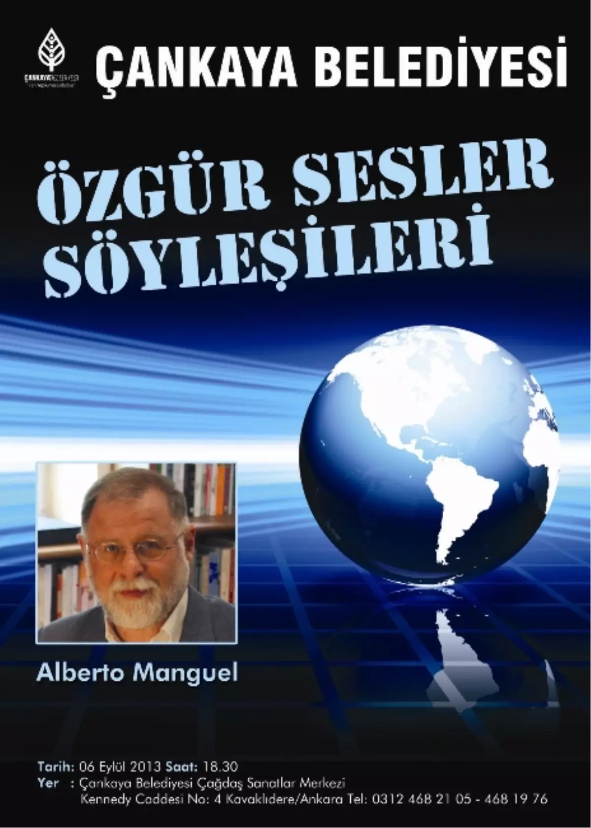 "Özgür Sesler" Manguel\'i Konuk Ediyor