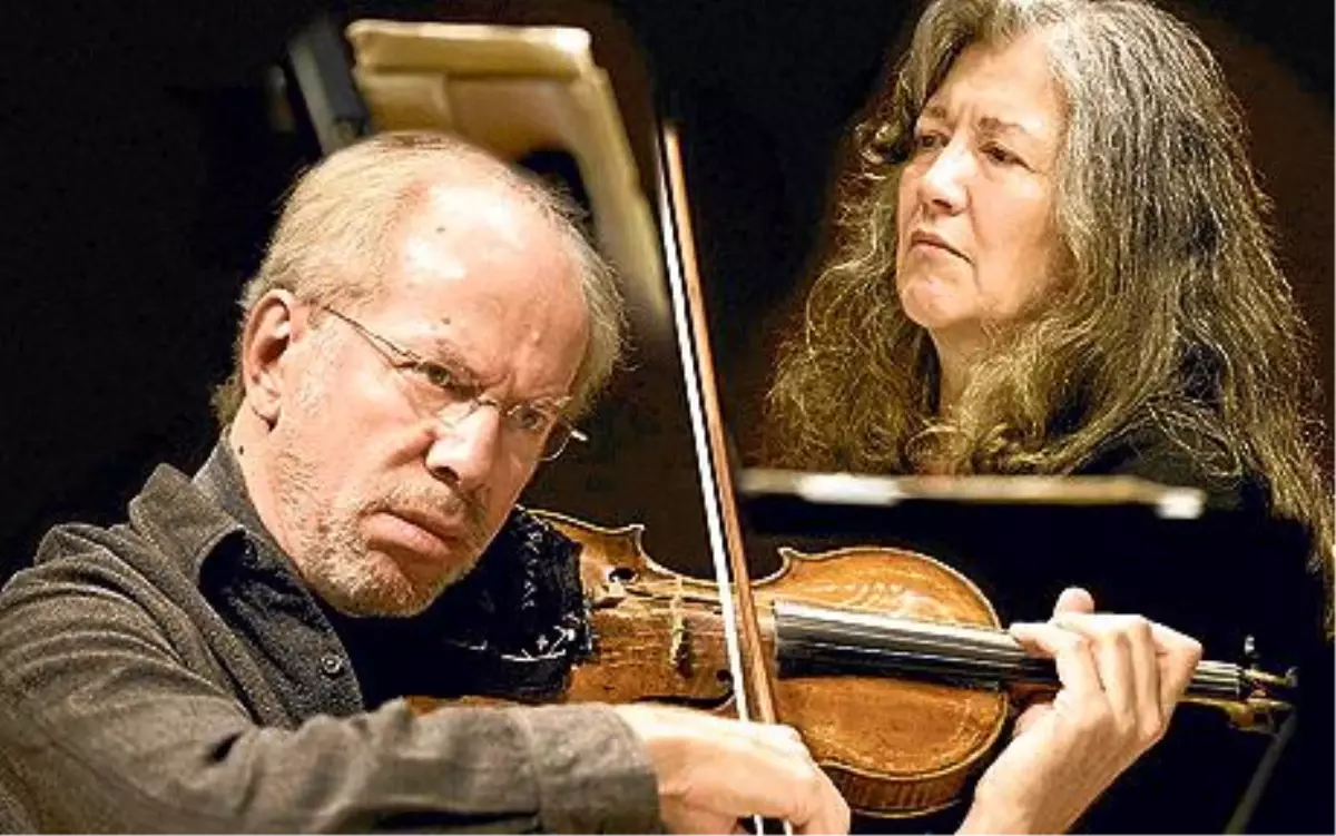 Piyanist Martha Argerich ve Kemancı Gidon Kremer, İstanbul\'da Konser Verecek