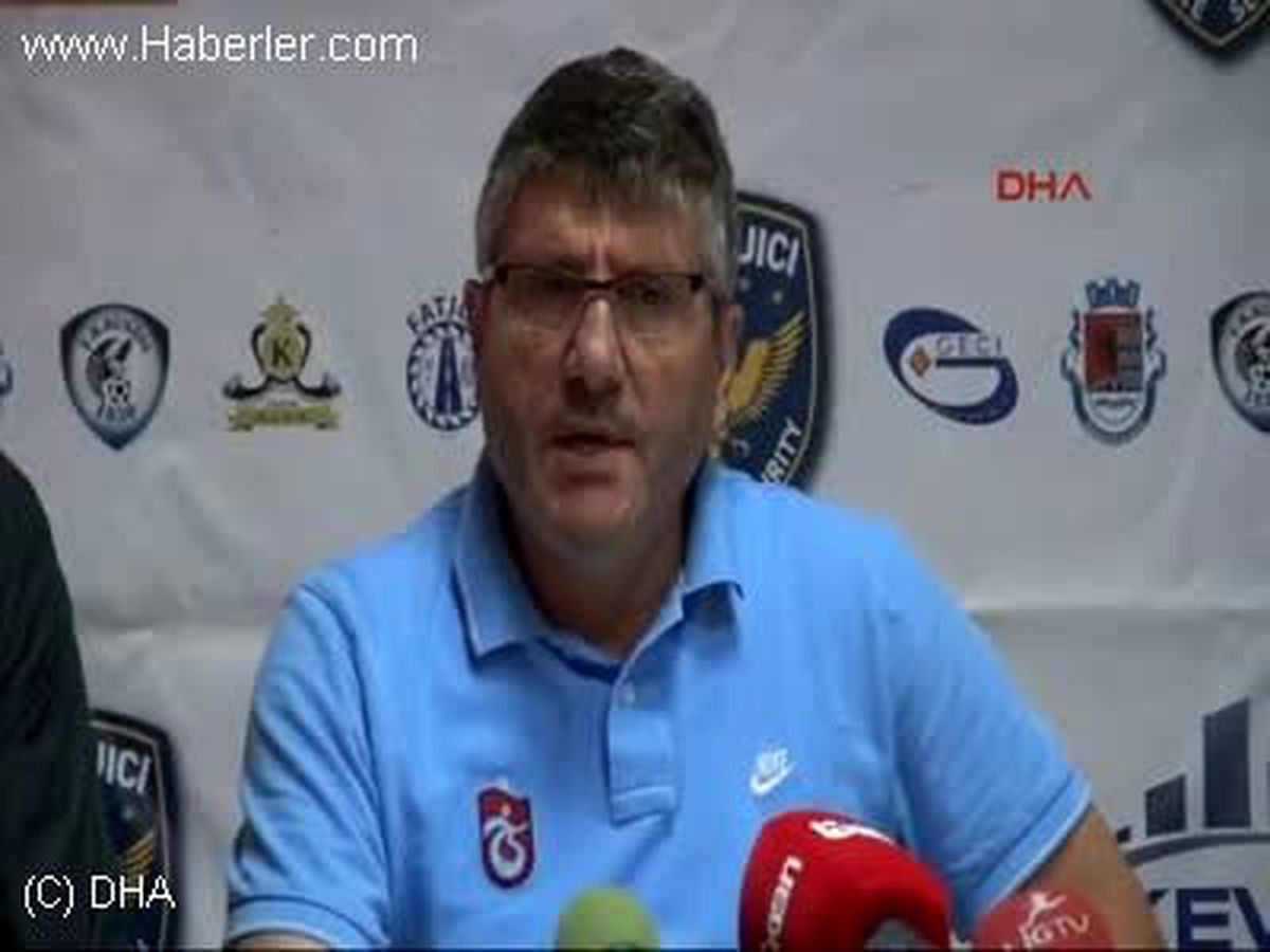 Trabzonspor Teknik Direktörü Akçay Ciddiye Alınması Gereken Bir Takımla Oynayacağız
