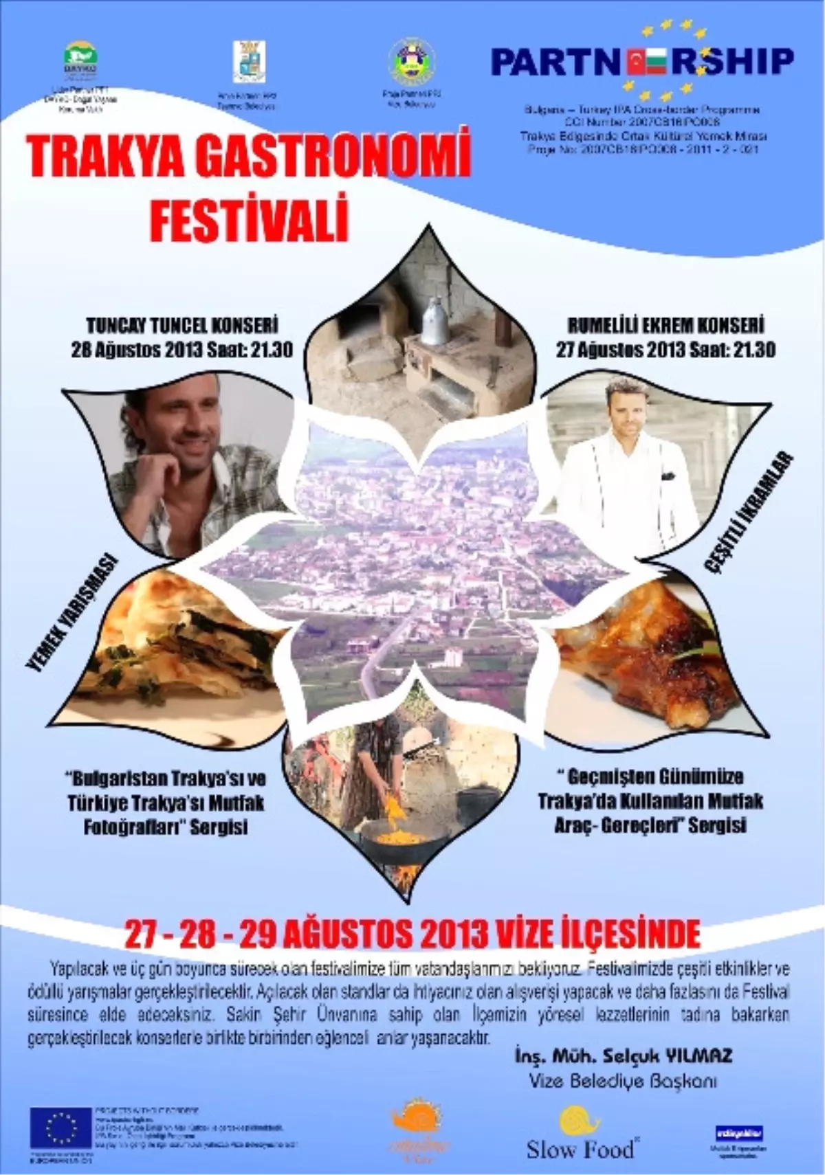 Uluslararası Trakya Gastronomi Festivali Vize\'de Başlıyor