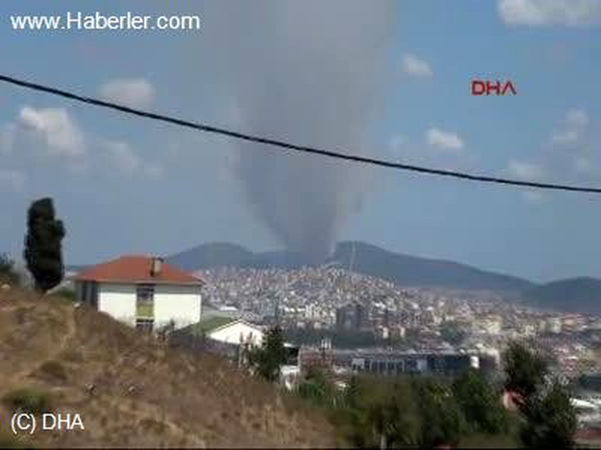 Paşaköy\'deki Ormanlık Alanda Yangın