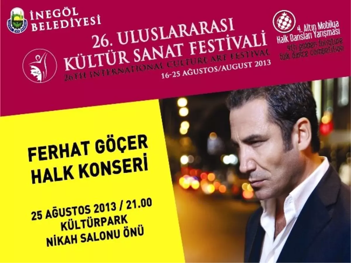 İnegöl\'de Konserler Mısır İçin İptal Edildi