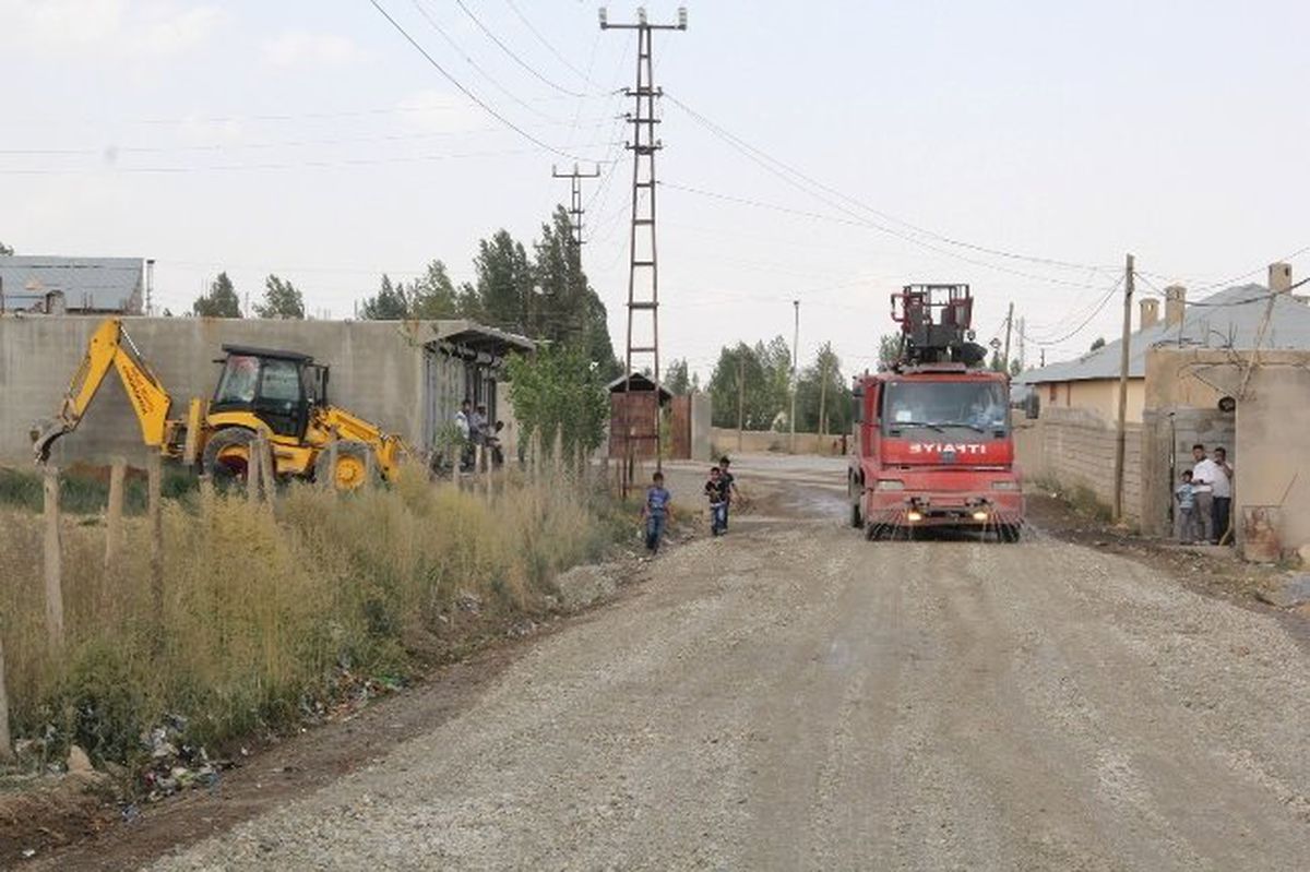 Başkale Belediyesinden Hummalı Çalışma