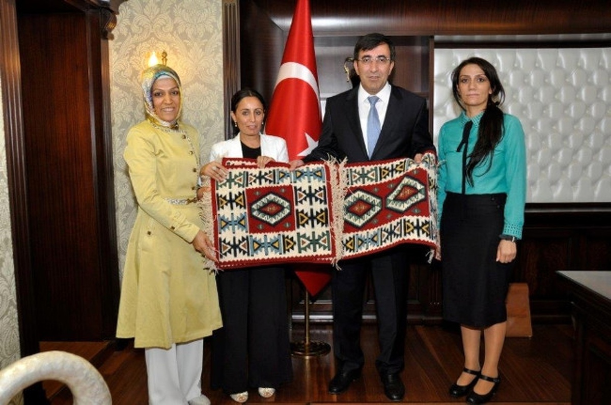 Başkan Atan, Bakan Yılmaz\'ı Ziyaret Etti