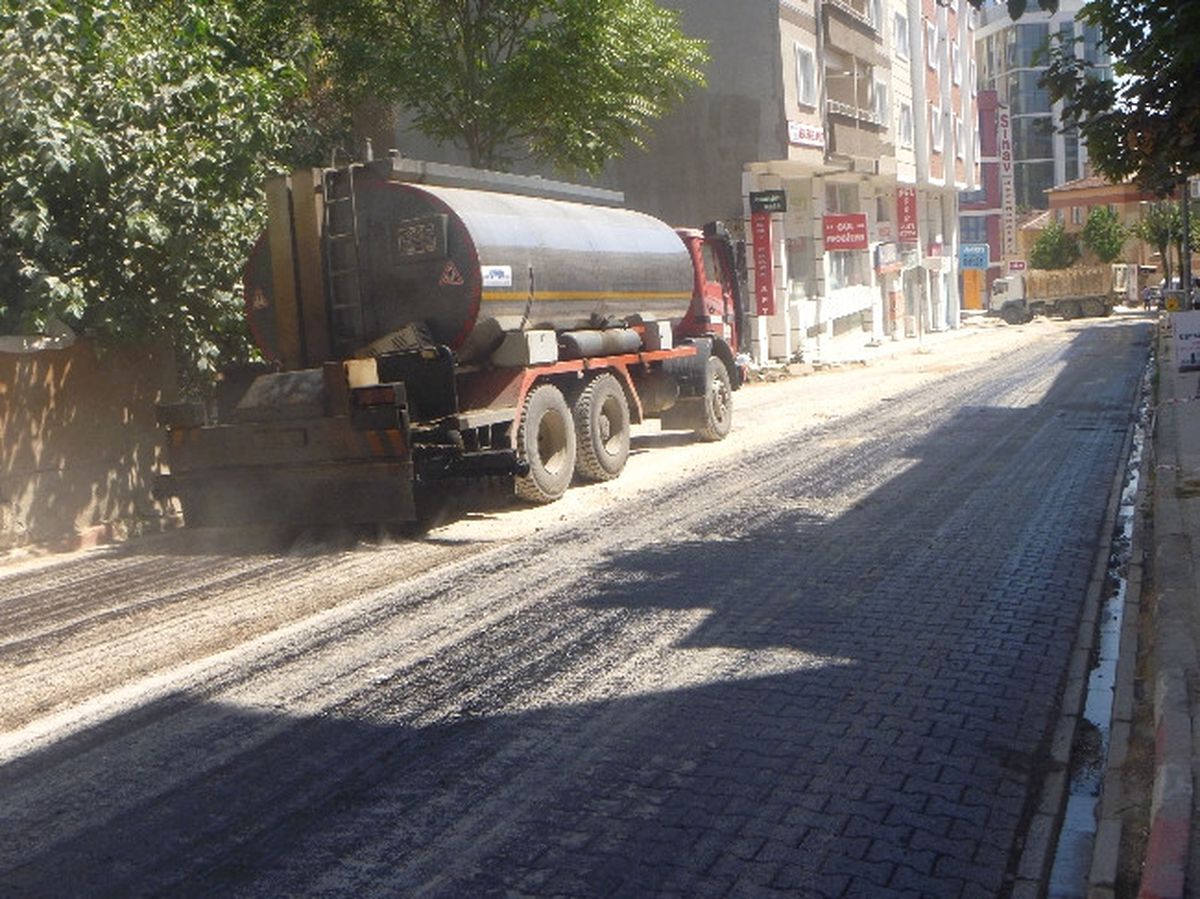 Bilecik Belediyesi\'nin Asfalt Çalışmaları