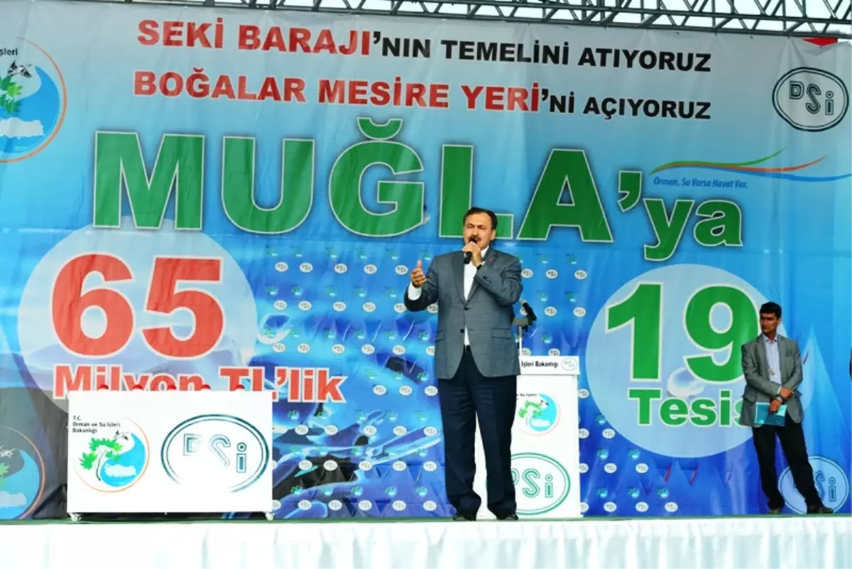 Boğalar Seki Barajının Temeli Atıldı