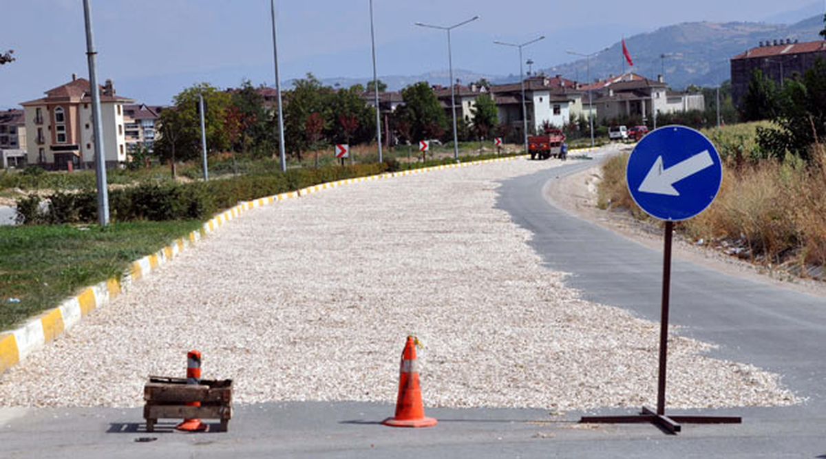 Çiftçiler, Ay Çekirdeklerini Çevre Yolunda Kurutmak İstiyor
