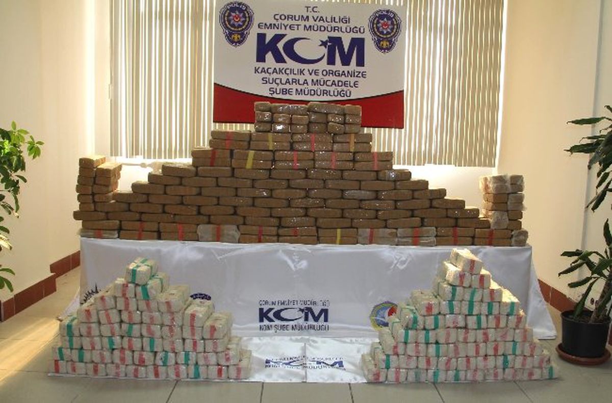 Çorum'da Uyuşturucu Operasyonu