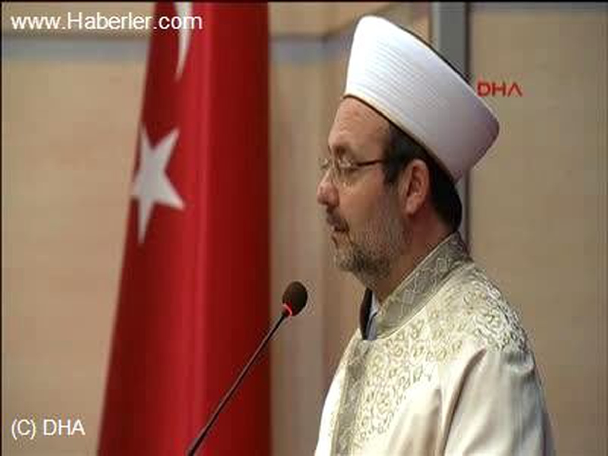 Diyanet İşleri Başkanı Görmez\'in Duygulandığı O An
