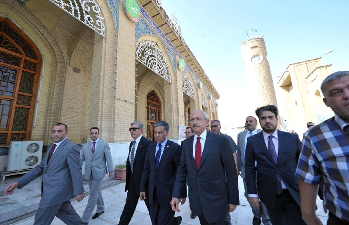 Kılıçdaroğlu Bağdat\'ta İmam-I Azam ve İmam Kazım Türbelerini Ziyaret Etti