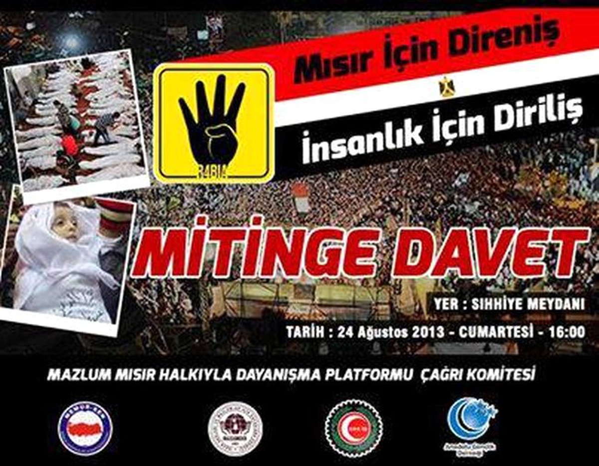 Memur-Sen, \'Mısır İçin Direniş, İnsanlık İçin Diriliş\' Mitingi Düzenliyor
