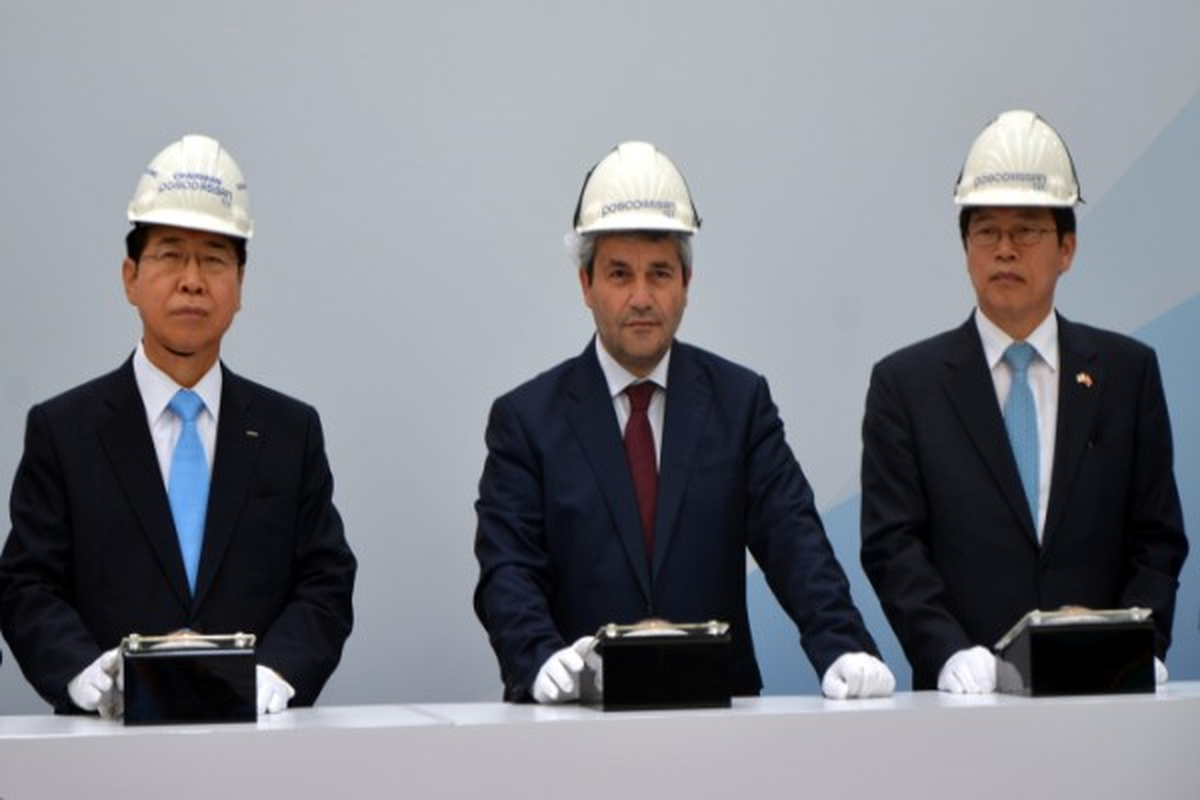 Posco Assan TST Çelik Fabrikası Açılış Töreni