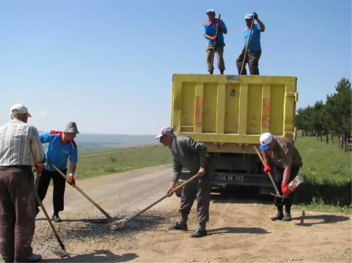 Sorgun\'da Bu Yıl 29 Km Yol Asfaltlandı