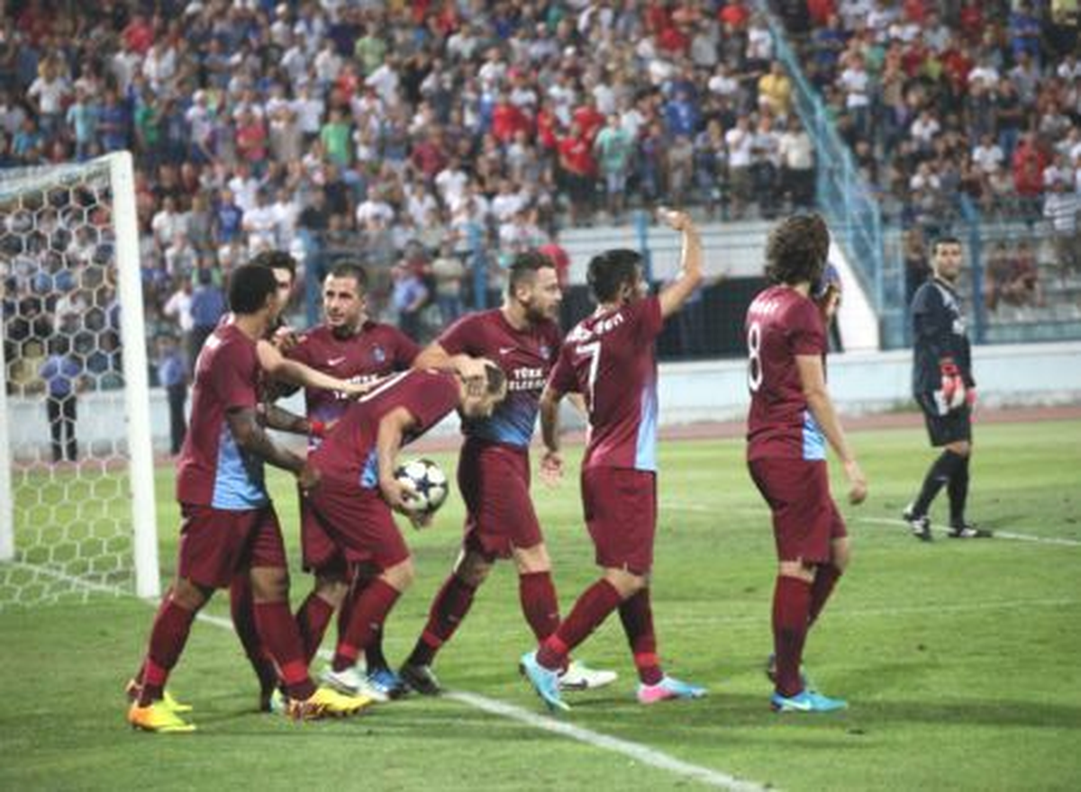 Trabzonspor\'dan Arnavutluktan Avantajlı Dönüyor