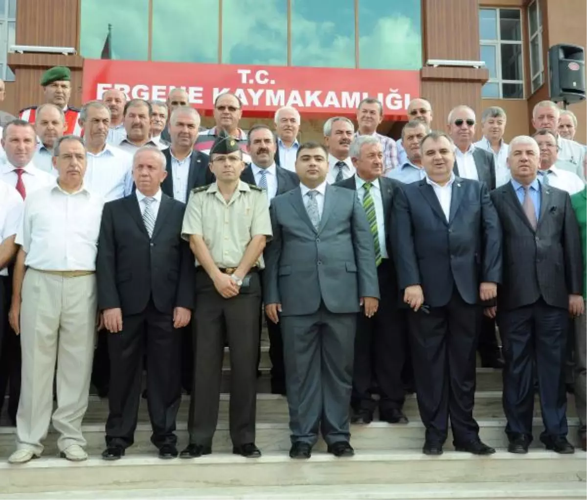 Yeni Göreve Başlayan Kaymakam İçin Kurban Kesildi