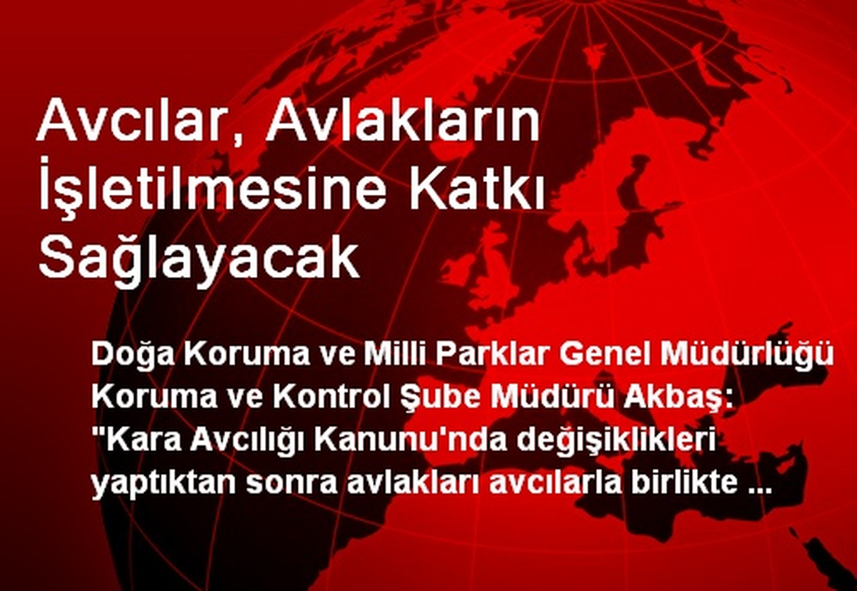 Avcılar, Avlakların İşletilmesine Katkı Sağlayacak