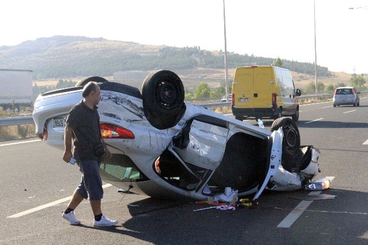 Başkentte Trafik Kazası: 8 Yaralı