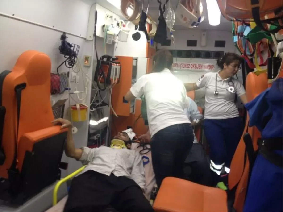 Çubuk'ta Trafik Kazası: 5 Yaralı