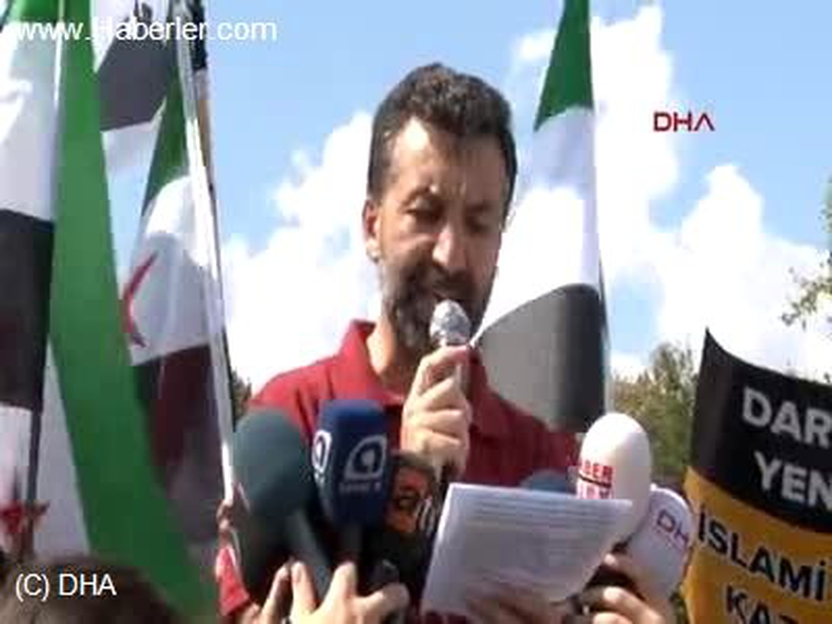 Ek2cuma Namazı Sonrası Mısır ve Suriye Halklarına Destek Eylemi