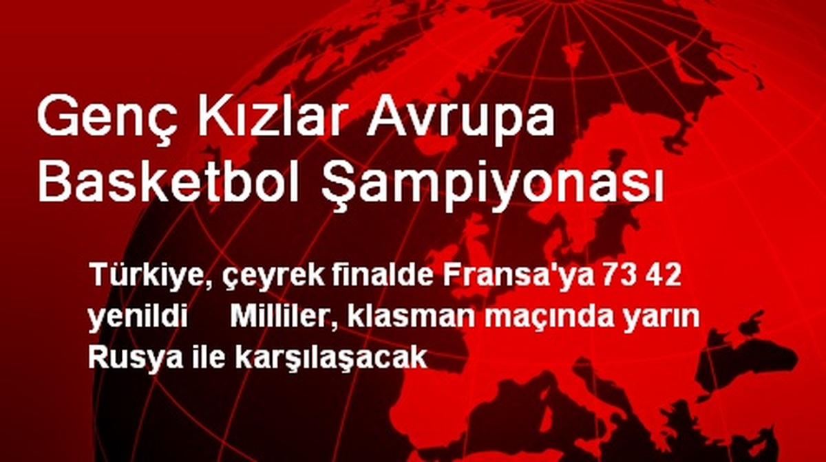 Türkiye, Avrupa Basketbol Şampiyonası\'nda Fransa\'ya Yenildi