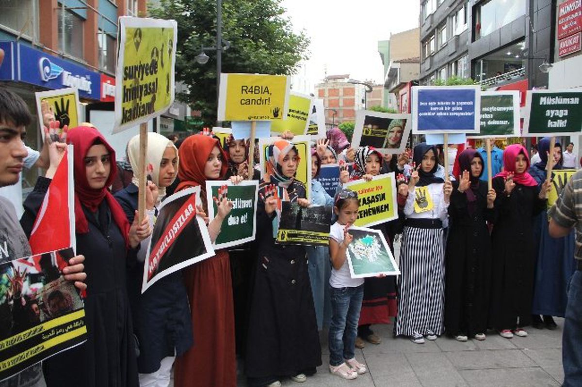 Karabük\'te Mısır ve Suriye İçin Eylem