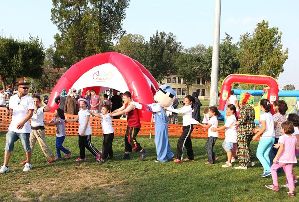 Kent Park\'ta Şenlik Var