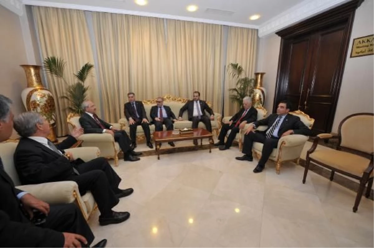 Kılıçdaroğlu, Irak Milli İttifak Lideri Caferi ile Görüştü