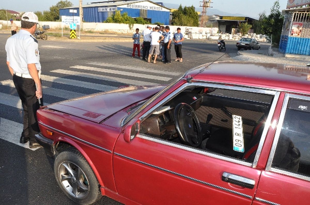 Nazilli\'de Trafik Kazası: 1 Yaralı