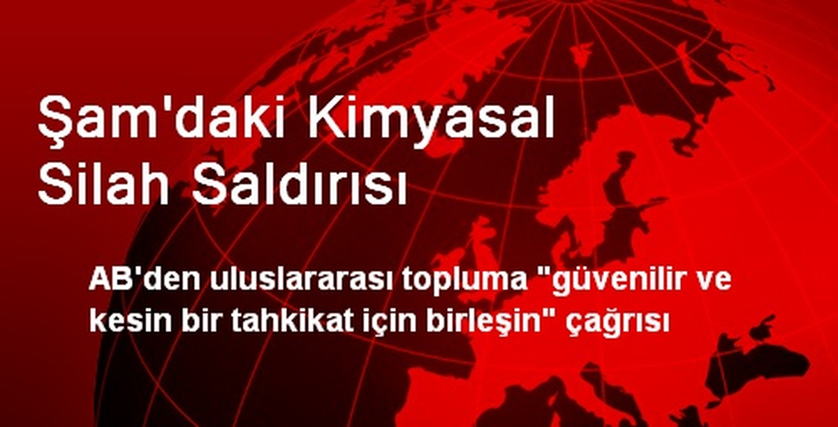 Şam\'daki Kimyasal Silah Saldırısı