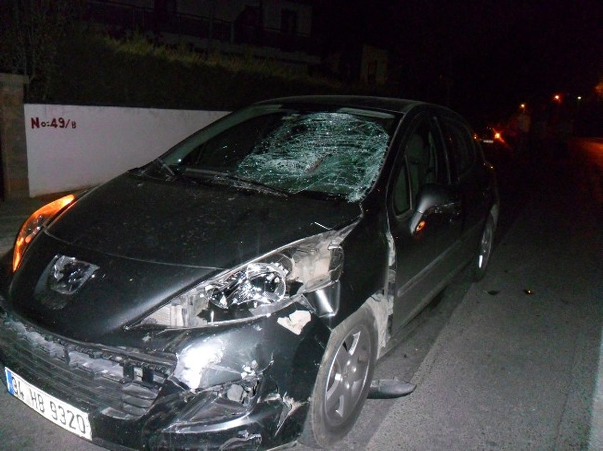 Urla\'da Trafik Kazası: 1 Yaralı